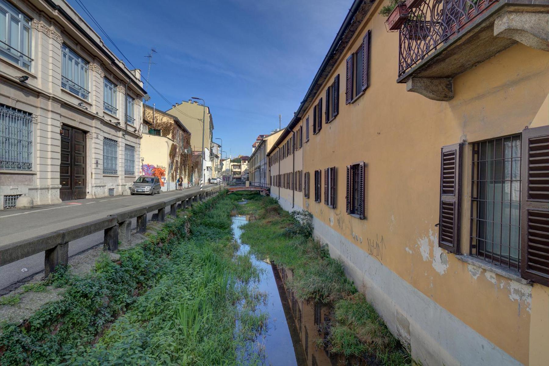 Navigli, Caratteristico Appartamento Milanese Luaran gambar
